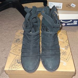 Free People black booties